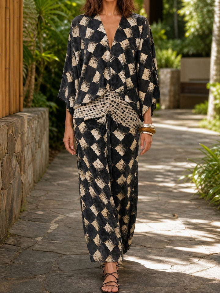 Maelia | Mosaic Mediterranean Dress