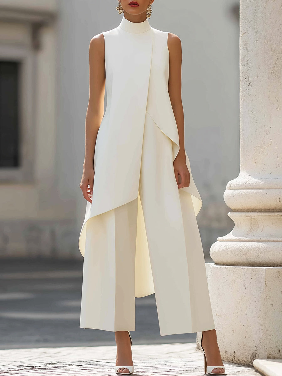 Catalina | Elegant Flowing Long Jumpsuit