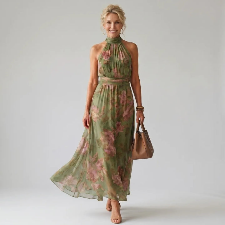 Sage Garden Maxi Dress