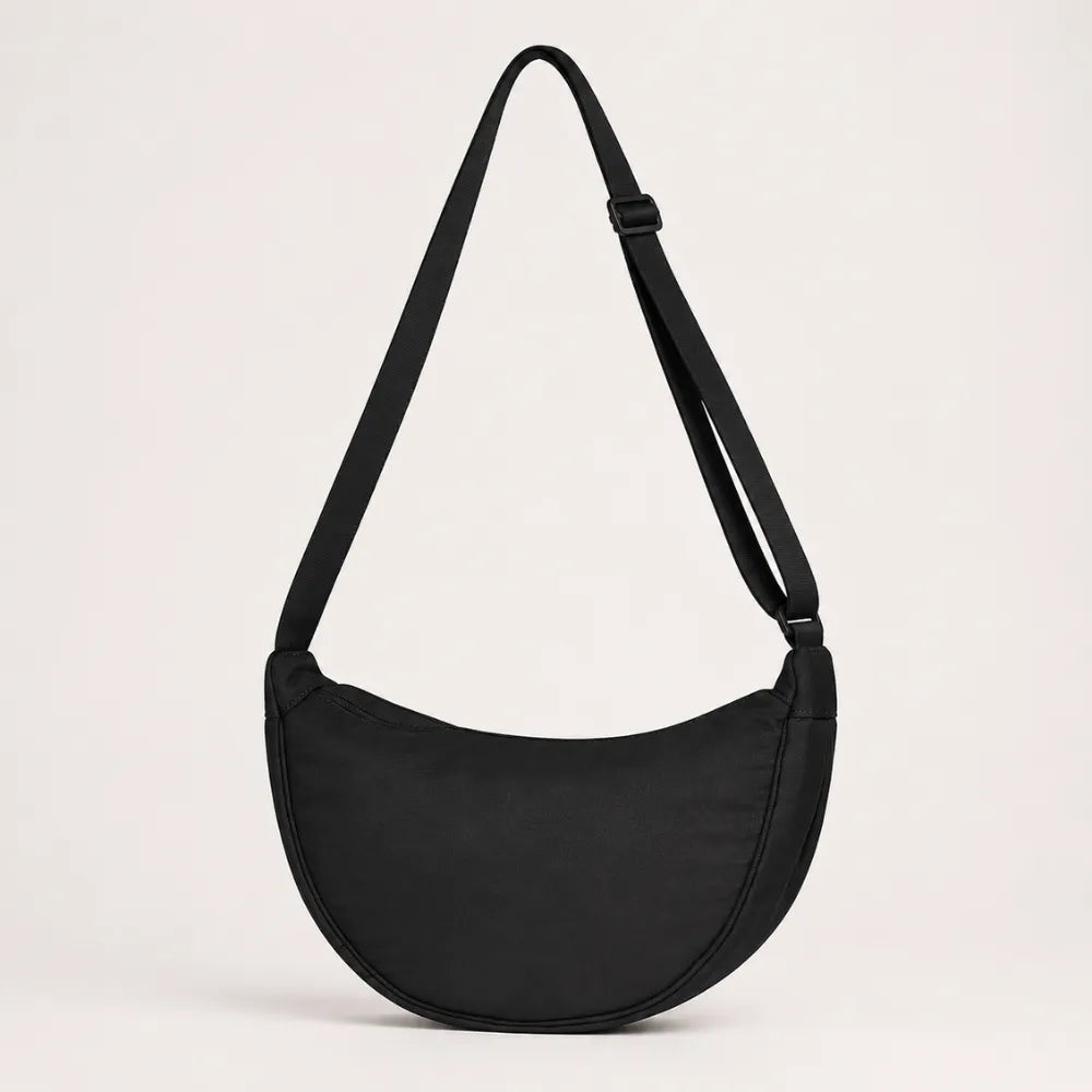 Elena | Relaxed Crescent Shoulder Bag