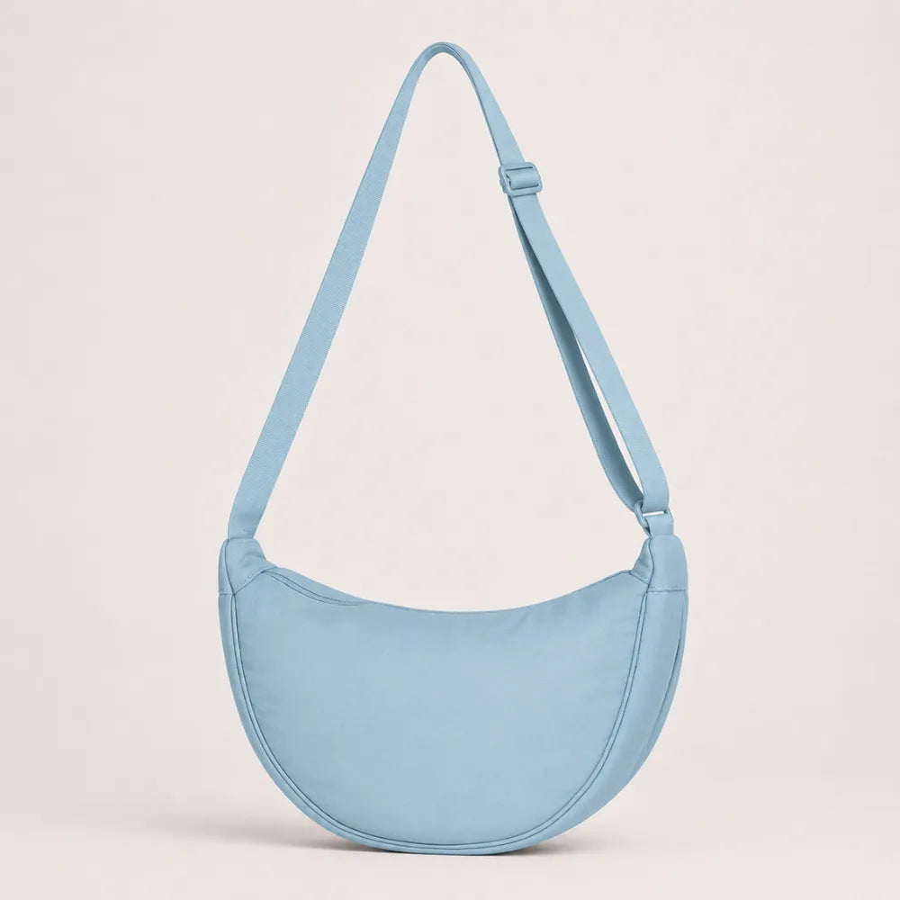 Elena | Relaxed Crescent Shoulder Bag