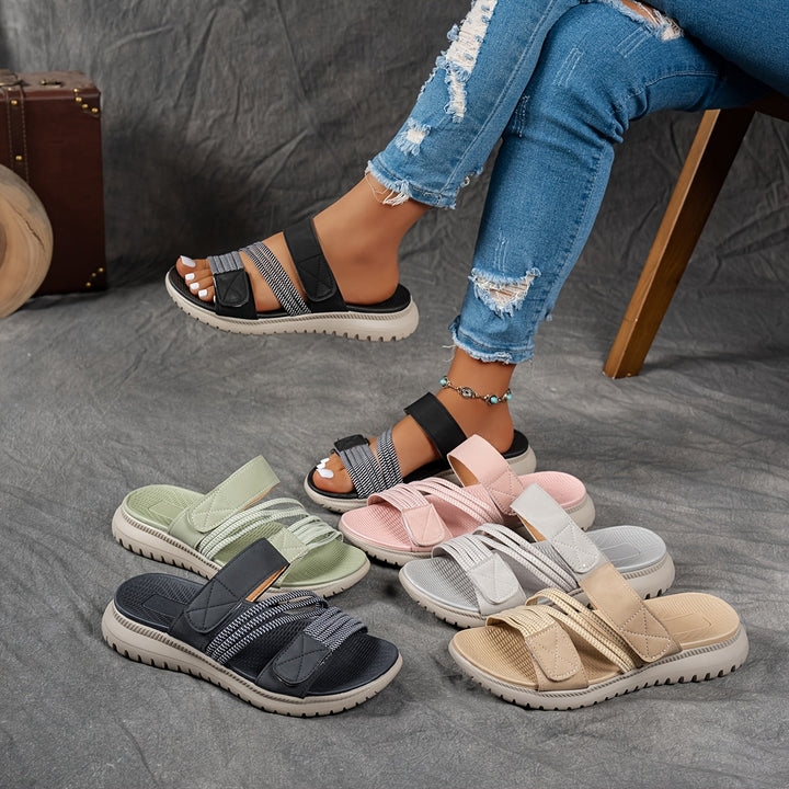 Cleo - Sportliche Komfort-Sandale mit Plateausohle