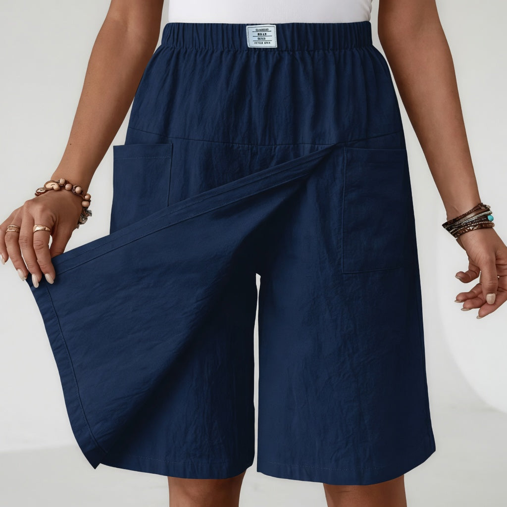 Libertine™ - Elastic Waist Skort With Pockets