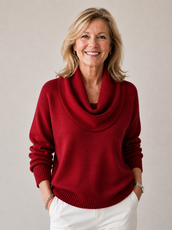 Soft Cowl Neck Jumper