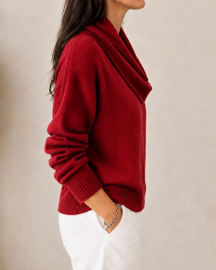 Soft Cowl Neck Jumper
