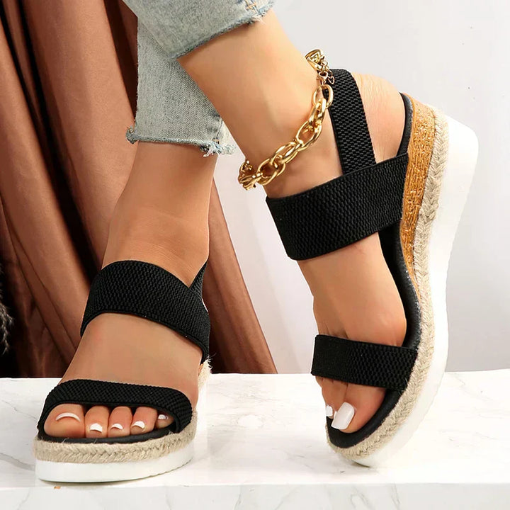 Suzanne | Comfortable Orthopedic Sandals for Women with Platform Sole