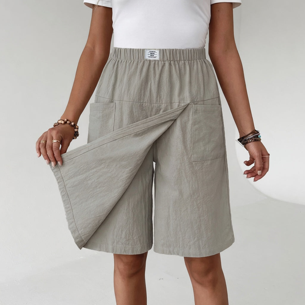 Libertine™ - Elastic Waist Skort With Pockets