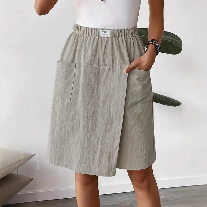 Libertine™ - Elastic Waist Skort With Pockets