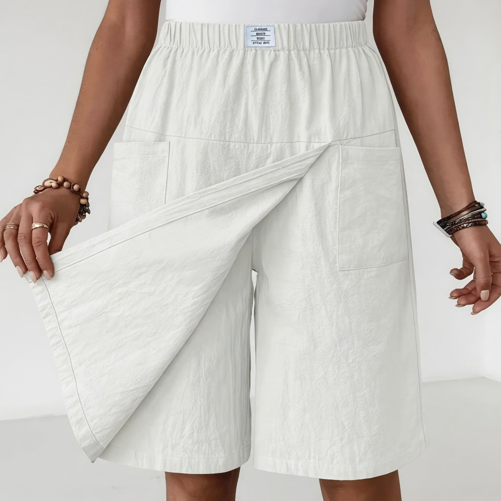 Libertine™ - Elastic Waist Skort With Pockets