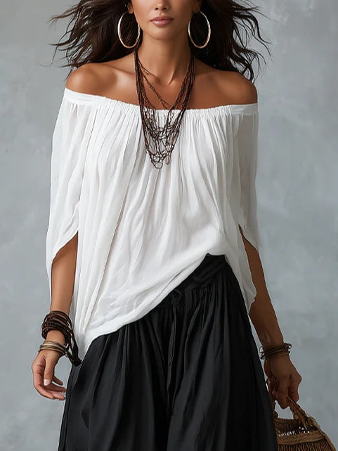 Isabella | Flowing Bohemian Balloon-Leg Set