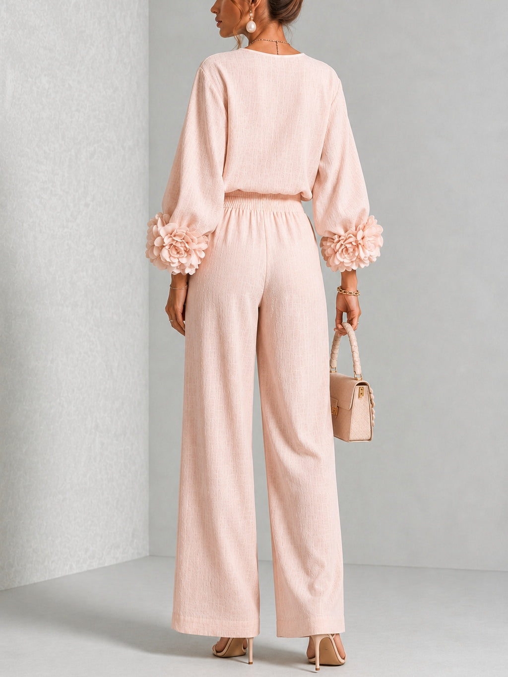 Yolanda™ Ruffle Cuff Two-Piece Set
