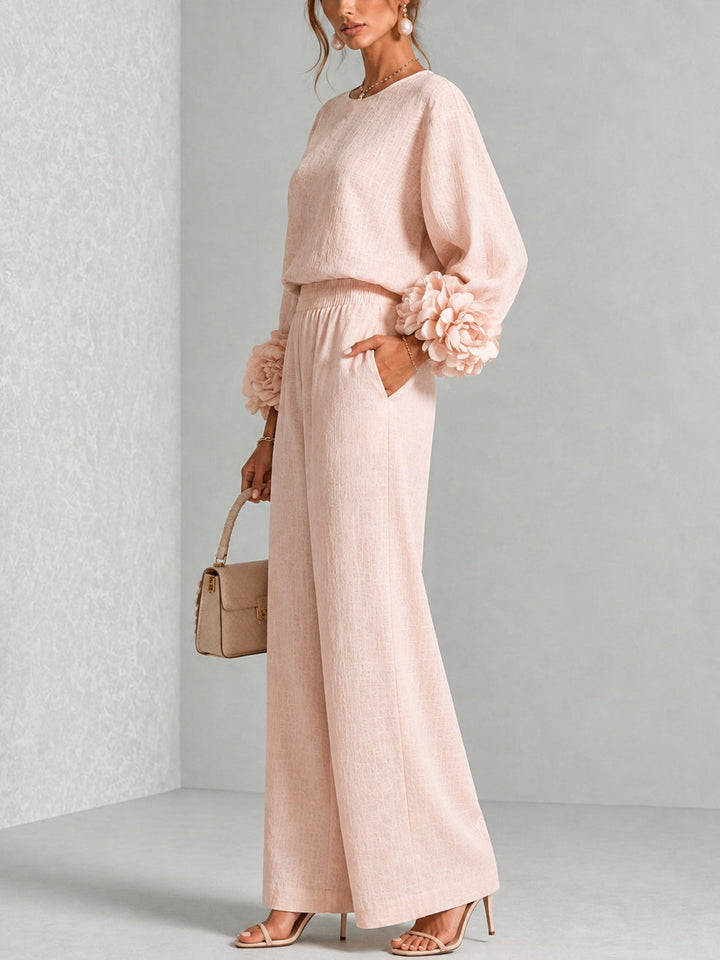 Yolanda™ Ruffle Cuff Two-Piece Set