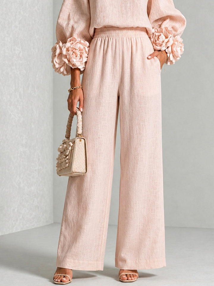 Yolanda™ Ruffle Cuff Two-Piece Set
