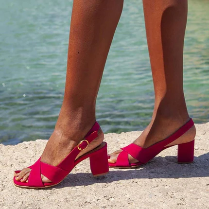 Céleste™ | Summer Block Heel Sandals