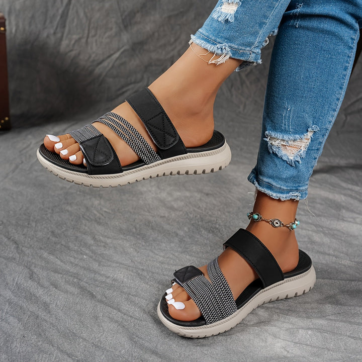 Cleo - Sportliche Komfort-Sandale mit Plateausohle