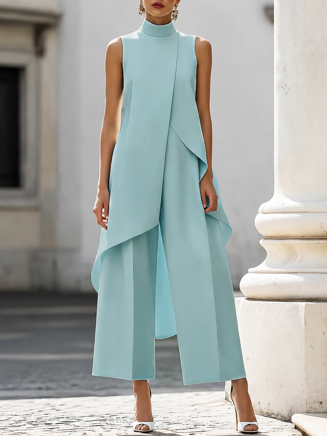 Catalina | Elegant Flowing Long Jumpsuit
