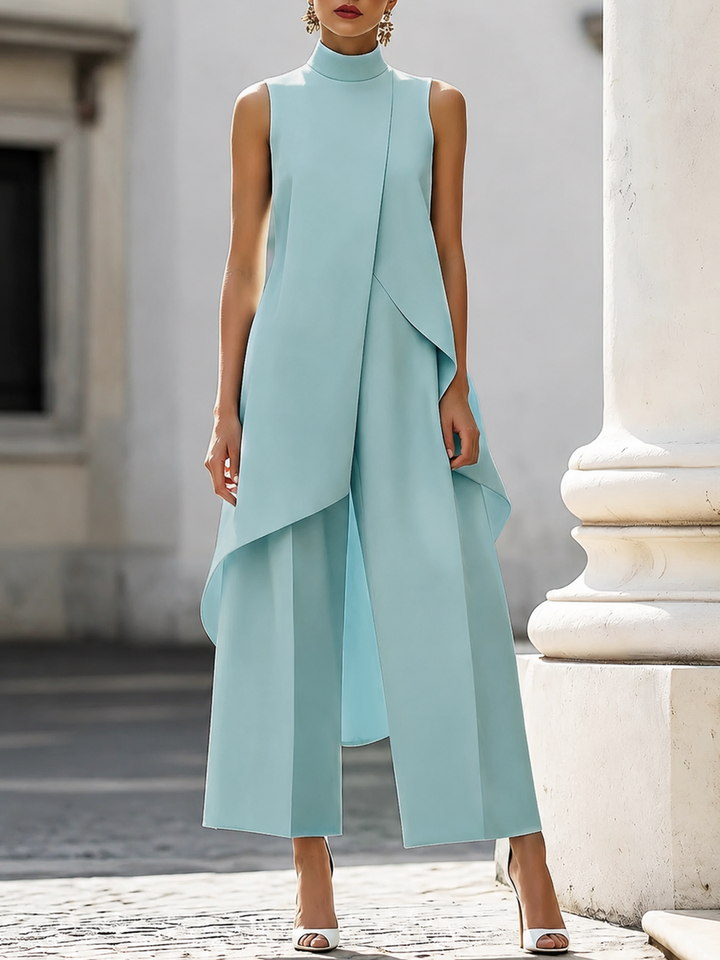 Catalina | Elegant Flowing Long Jumpsuit