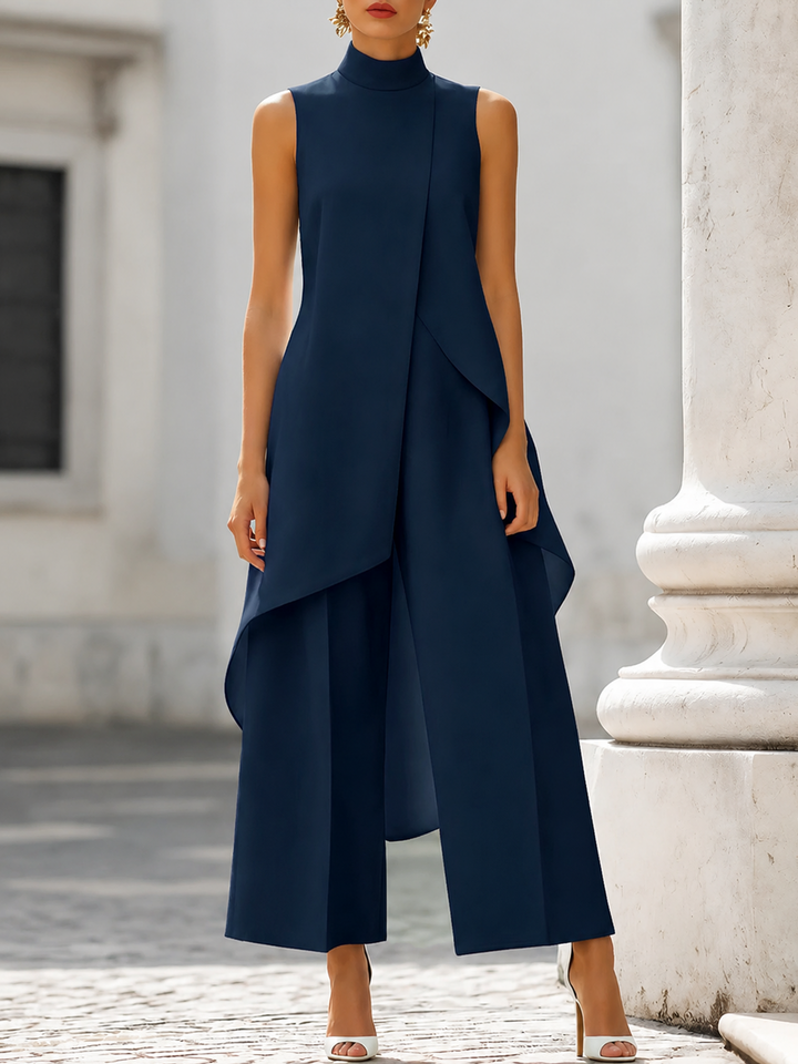 Catalina | Elegant Flowing Long Jumpsuit