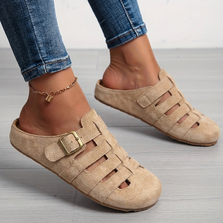 Claire | Comfortable Slip-On Mule Sandals