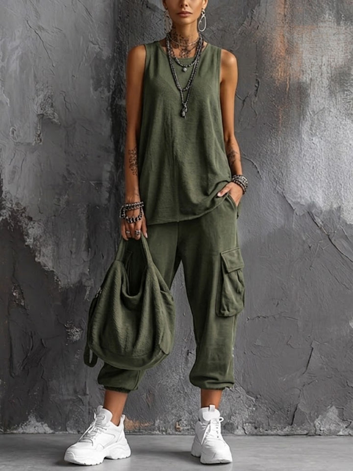 Valentina | Relaxed Casual Set with Pockets